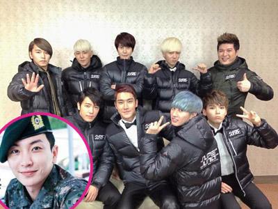 Para Member Super Junior Langsung Batalkan Jadwal Untuk Temui Leeteuk